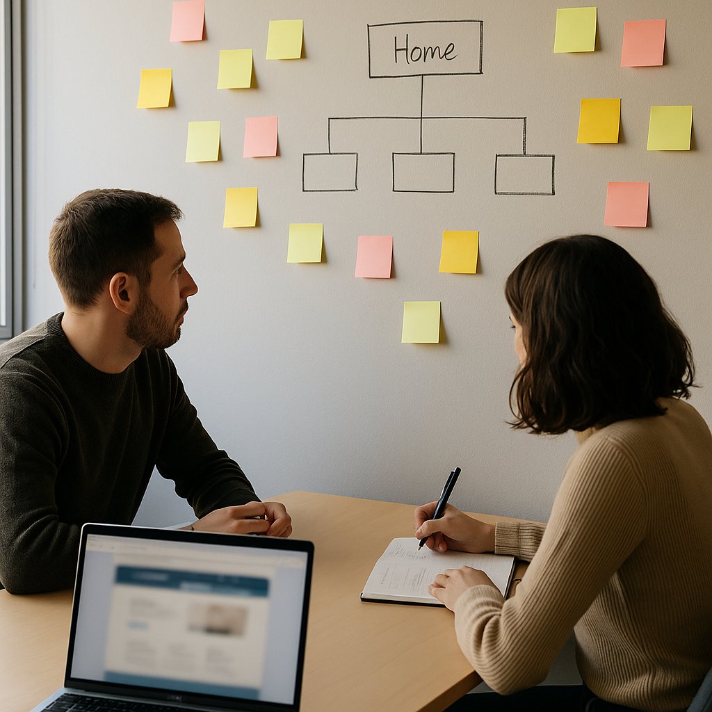 Arquitectura de contenidos para SEO: cómo organizar tu web para evitar canibalización y rankear mejor