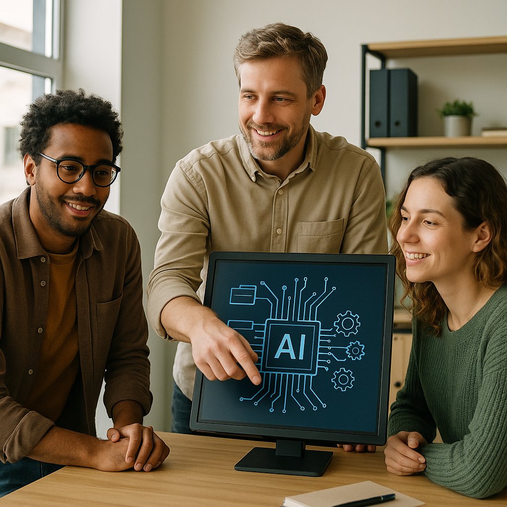 Cómo comunicar a tus clientes que usas inteligencia artificial: guía práctica para negocios y autónomos