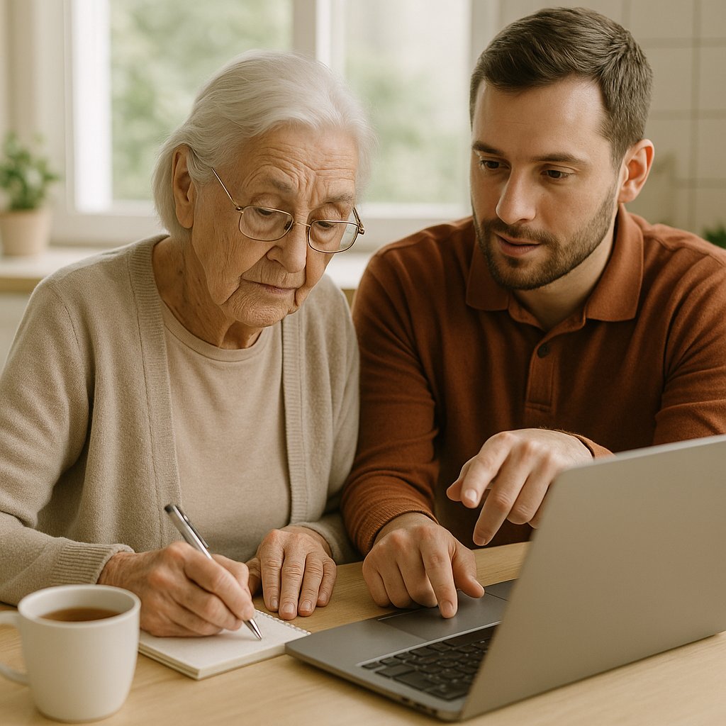 Informática para mayores: guía práctica para usar el ordenador, navegar y evitar estafas